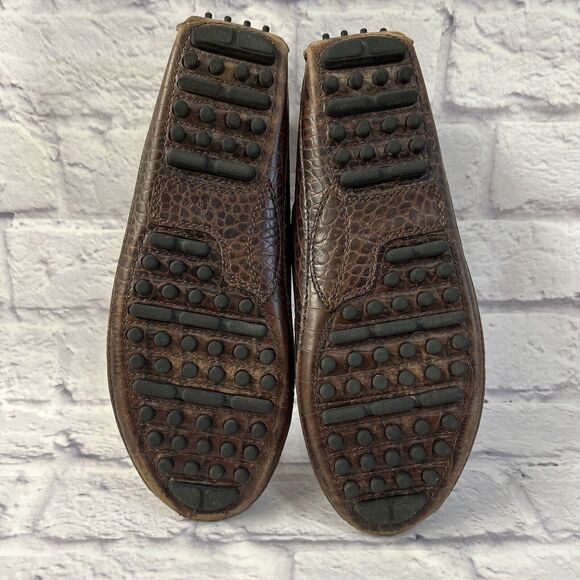 Cole Haan Men Brown Leather Driving Loafers Size 10 shoes main image 2